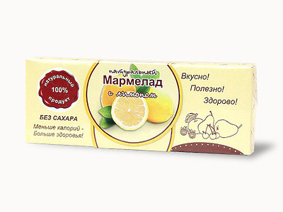 №2 Мармелад натуральный "Лимон" 140г в Светлограде