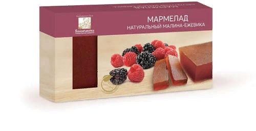  Мармелад пластовый 210г МАЛИНА-ЕЖЕВИКА в Светлограде
