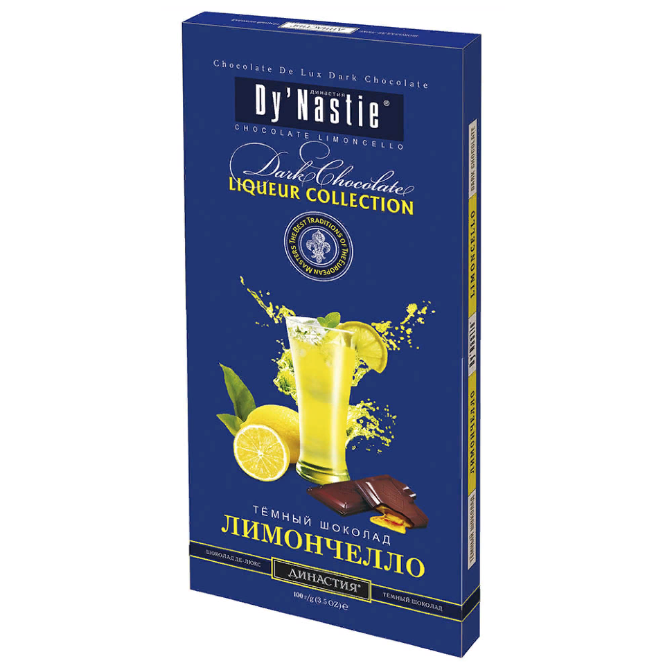  Династия Шоколад "Лимончело", (блок 10шт по 100г)  в Светлограде